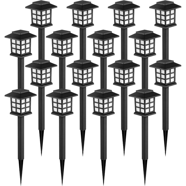 Deerdance LED Solar Walkway Lights - 16 Pack